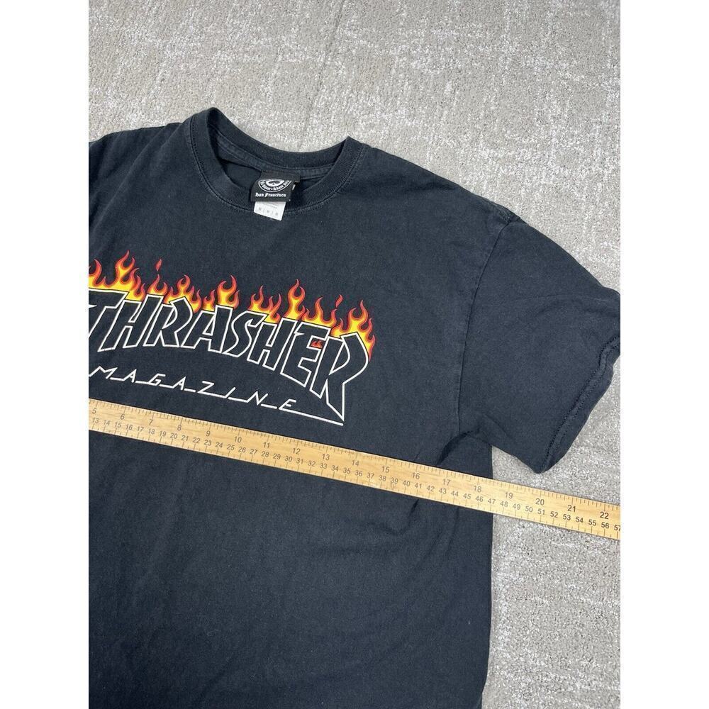 Thrasher Magazine Gilman Black Skater T-Shirt Size M - Picture 3 of 5